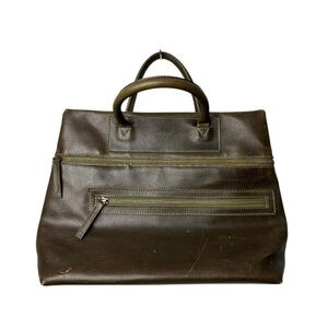 Matt & Nat Vegan Leather Large Hand Bag Brown